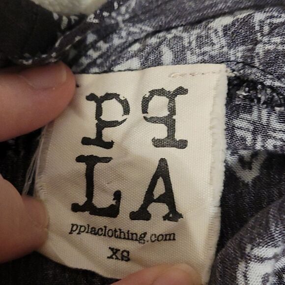 PPLA poncho style cover-up boho - Picture 6 of 7